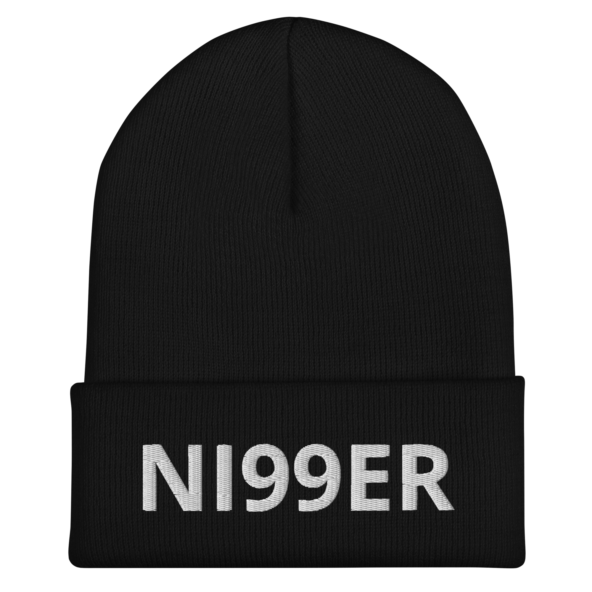 NI99ER EMBROIDERED BEANIE