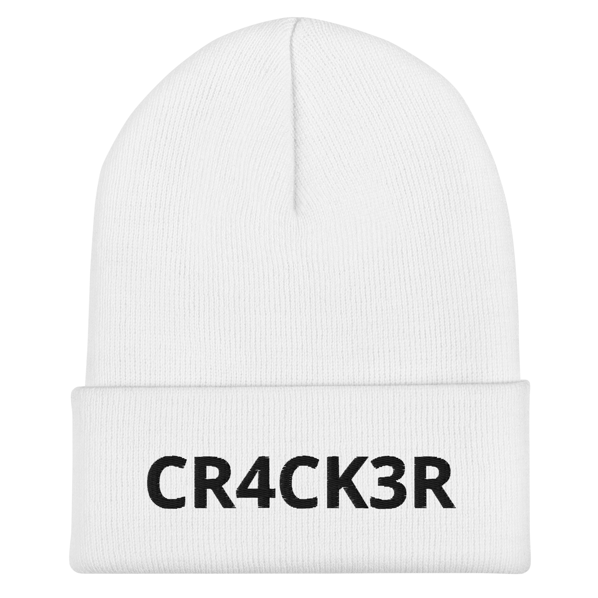 CR4CK3R EMBROIDERED BEANIE