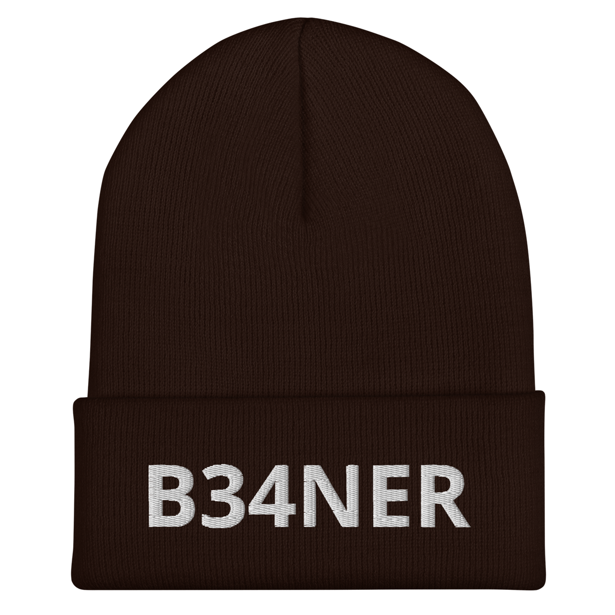 B34NER EMBROIDERED BEANIE – ni99er