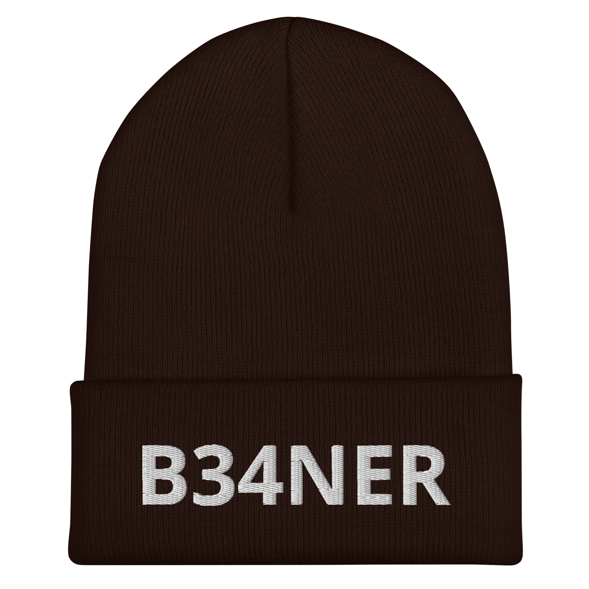 B34NER EMBROIDERED BEANIE